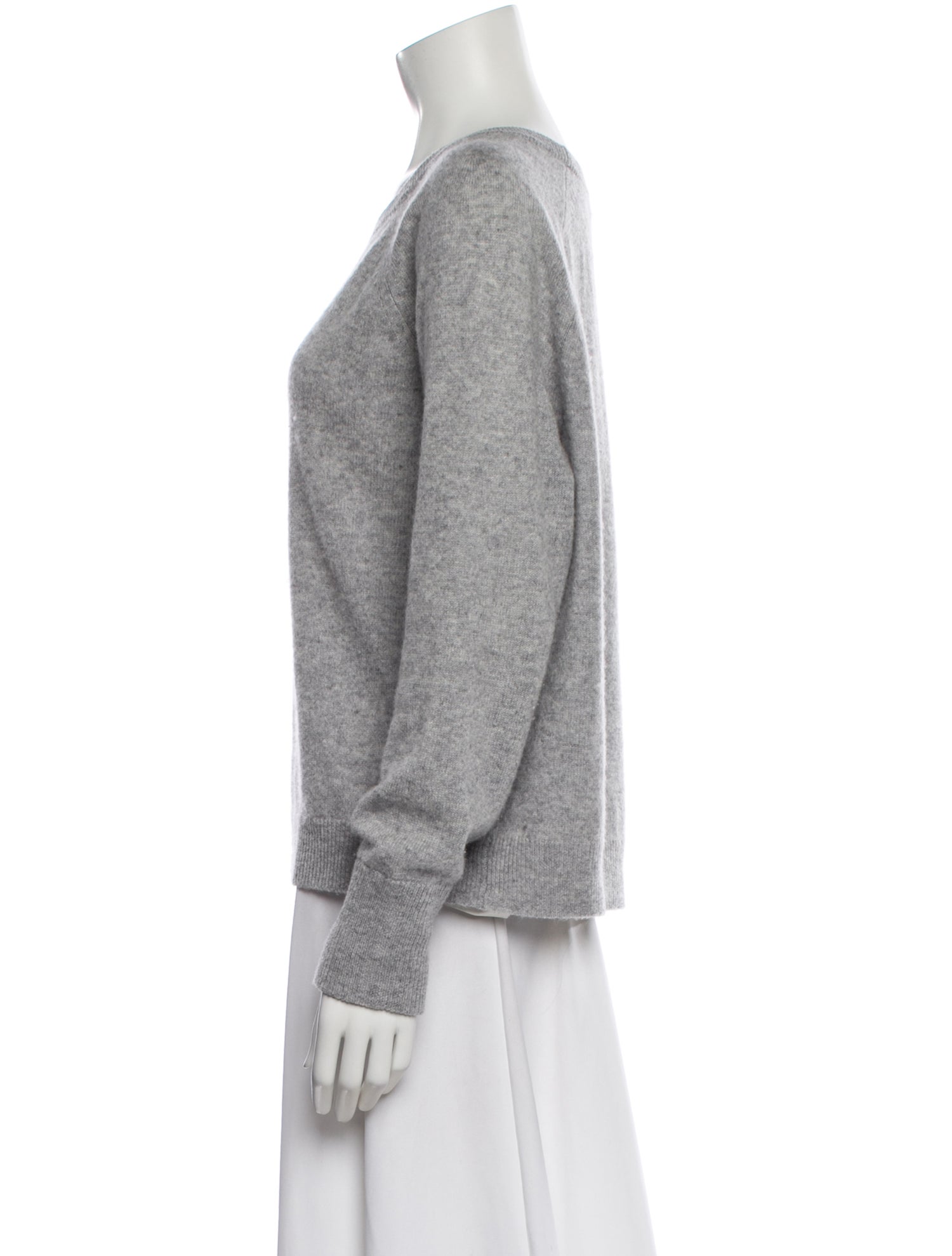 White + Warren Cashmere Scoop Neck Sweater