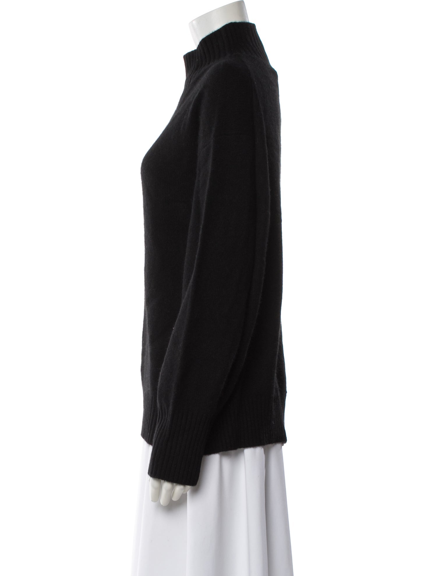 White + Warren Cashmere Mock Neck Sweater