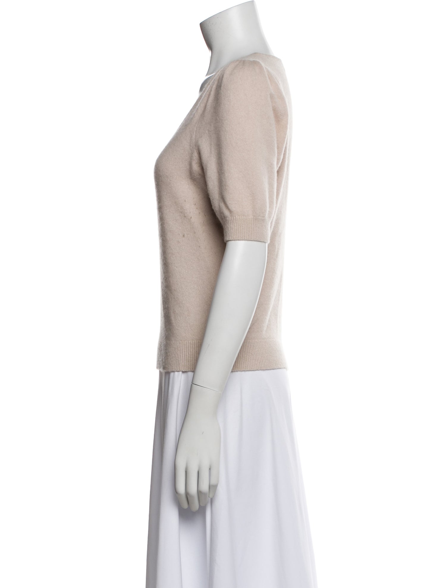 White + Warren Cashmere V-Neck Sweater