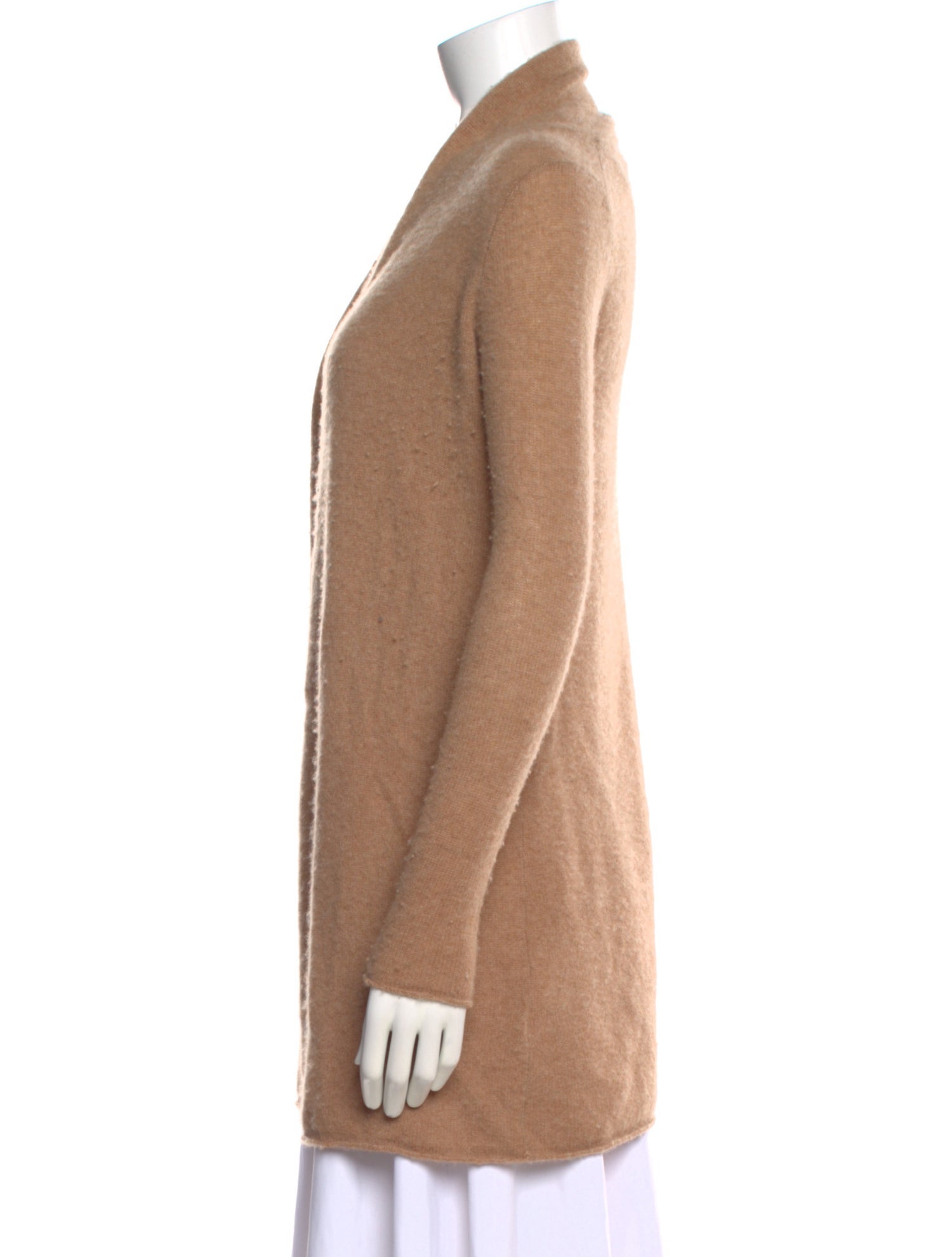 White + Warren Cashmere Open Front Sweater