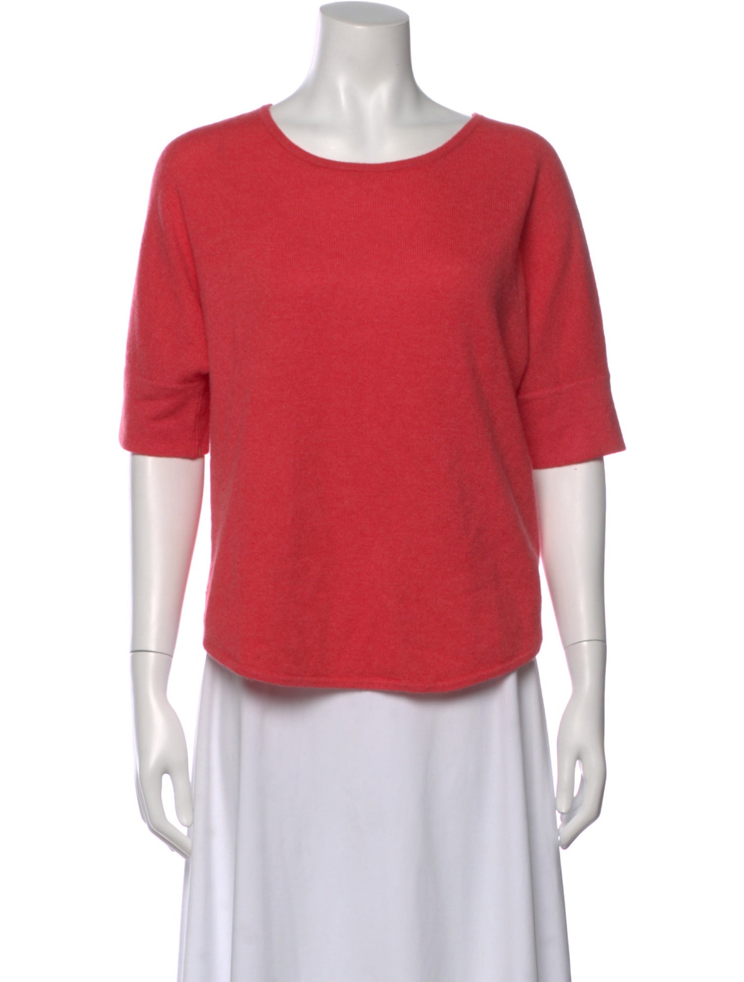 White + Warren Cashmere Scoop Neck Sweater