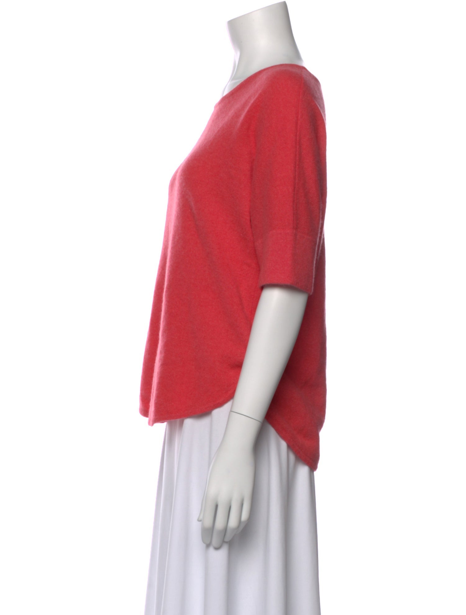 White + Warren Cashmere Scoop Neck Sweater