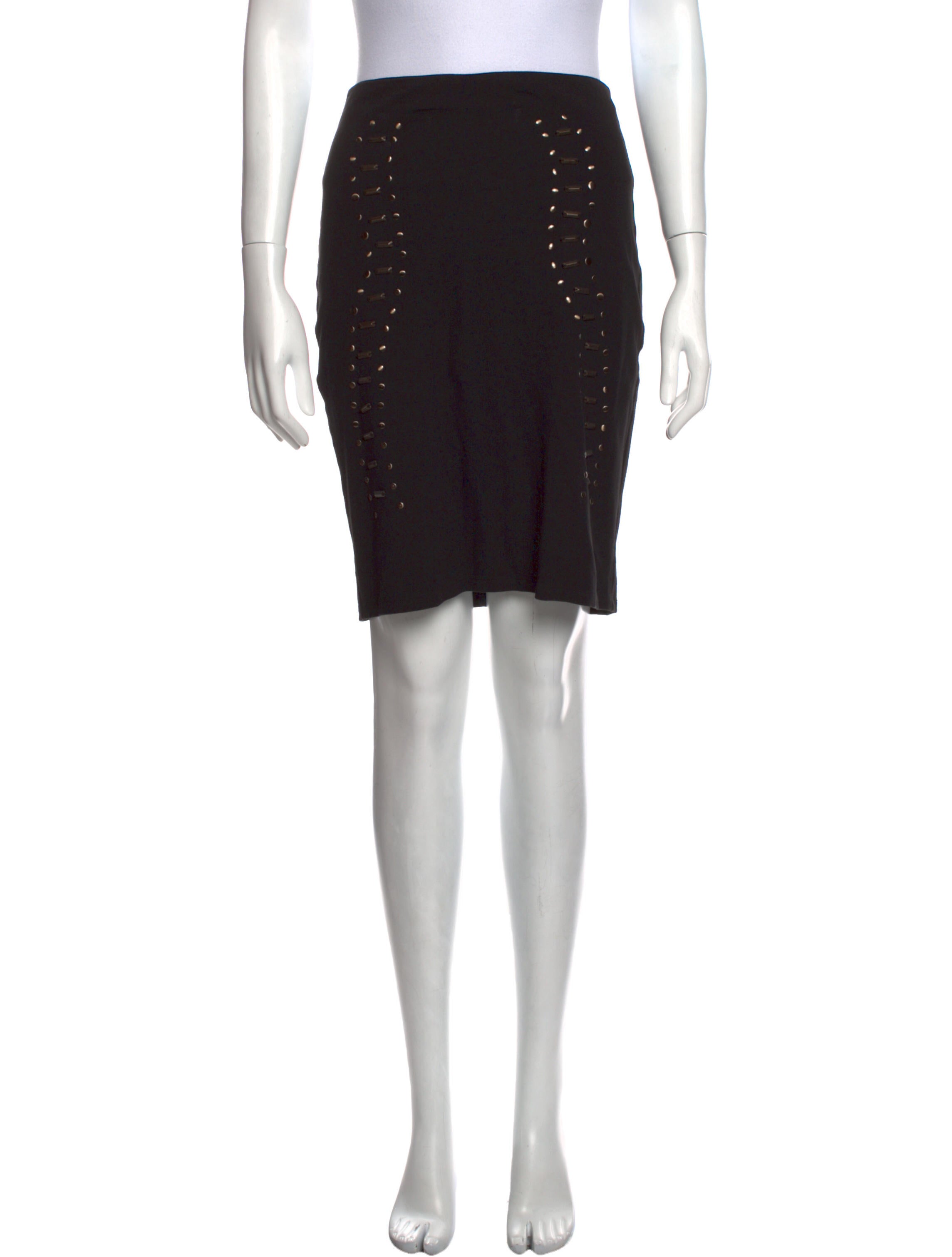 William Rast Studded Accents Mini Skirt