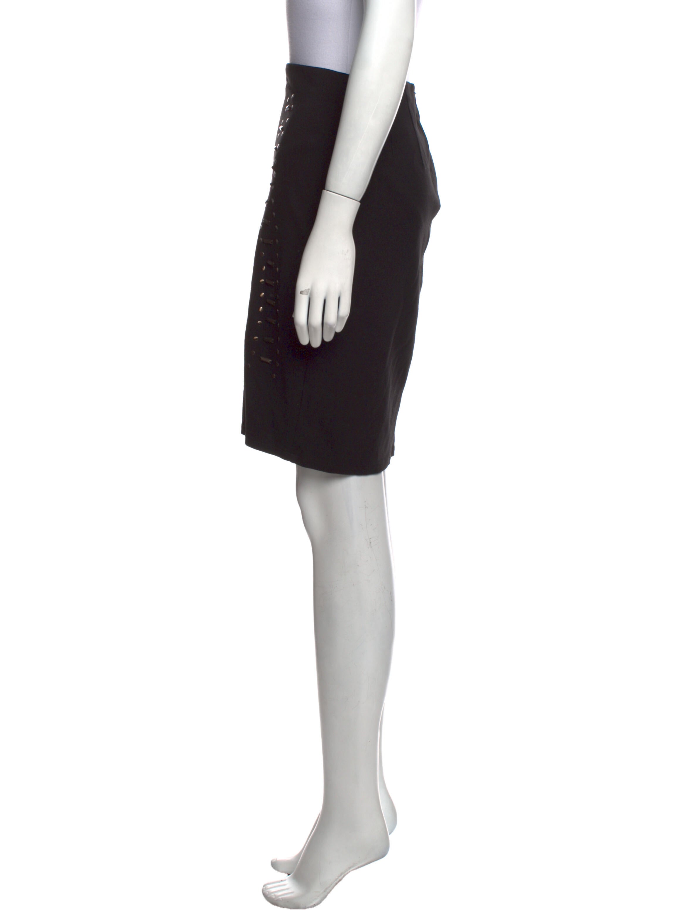 William Rast Studded Accents Mini Skirt