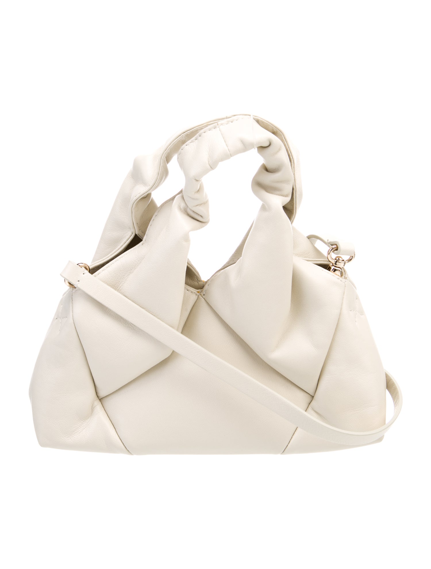 Reco Leather Bucket Bag