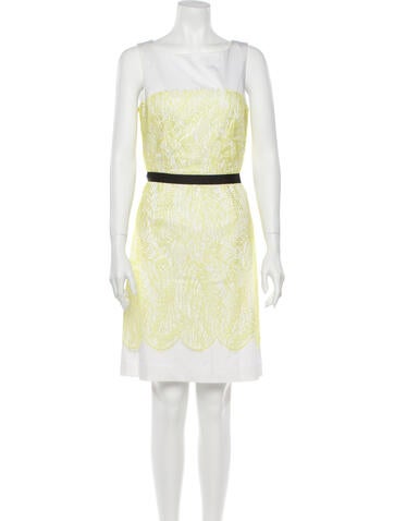 The Wrights Dresses Lace Pattern Mini Dress US 6 | M