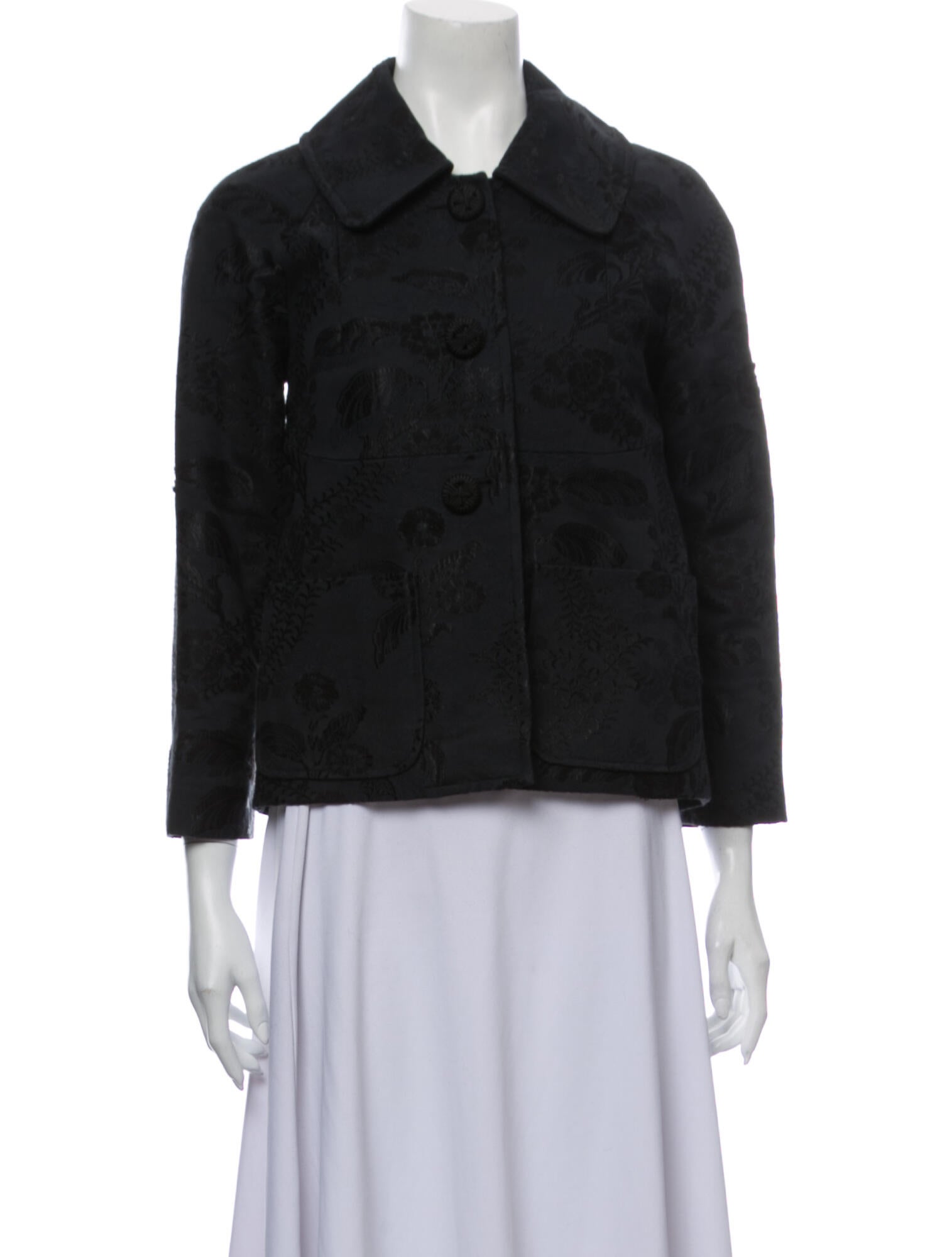 The Wrights Printed Evening Jacket