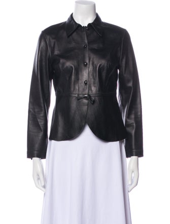 The Wrights Leather Evening Jacket