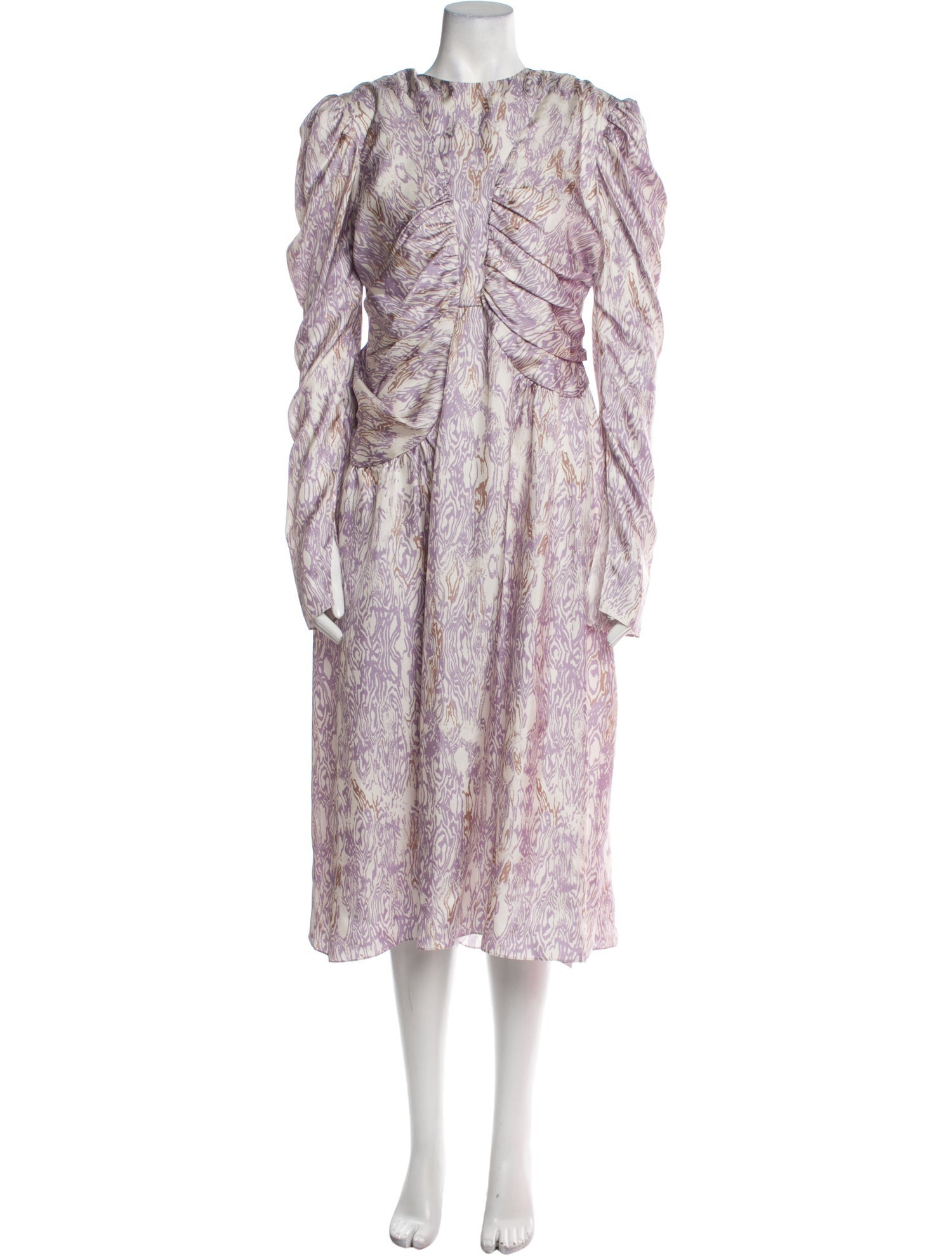 Wright Le Chapelain Silk Long Dress w/ Tags