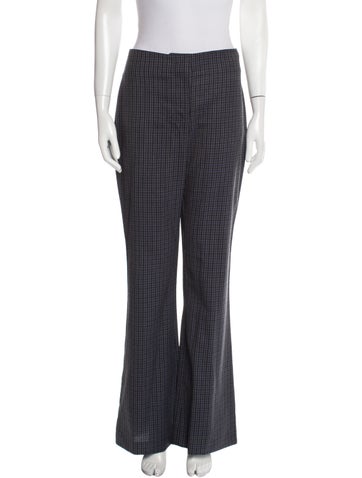 Wright Le Chapelain Pants Wool Wide Leg XL