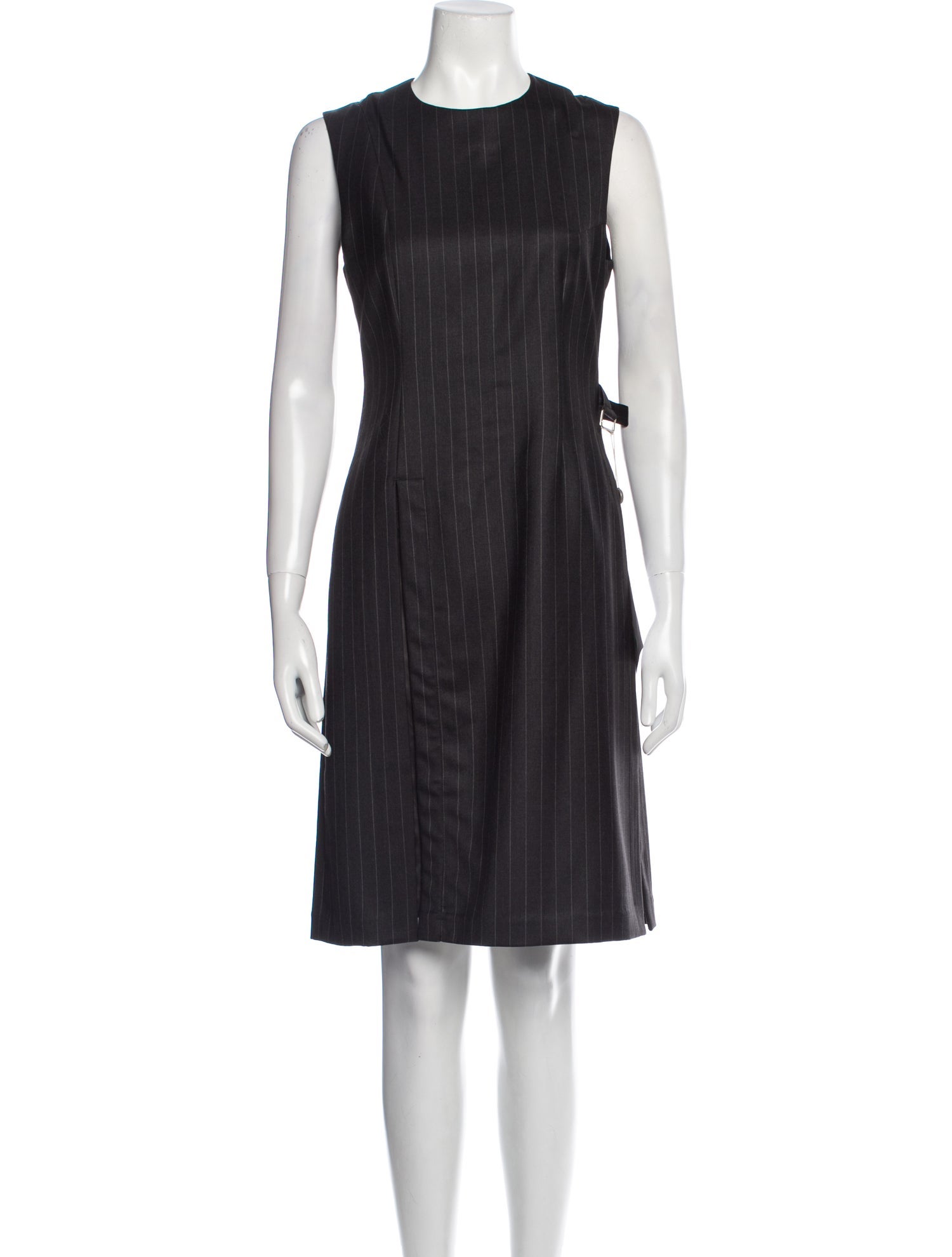 Wright Le Chapelain Crew Neck Knee-Length Dress w/ Tags
