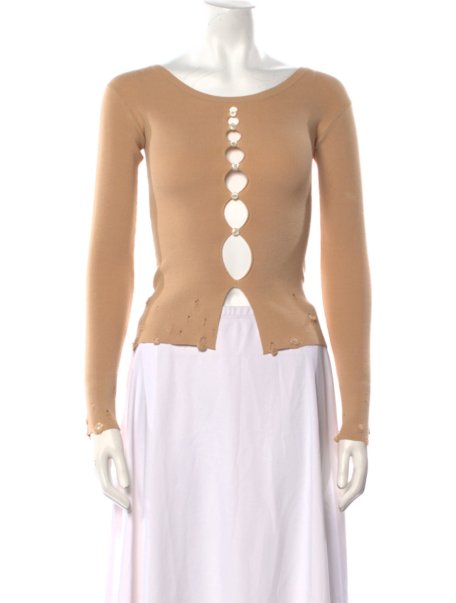 Rui Scoop Neck Long Sleeve Top w/ Tags