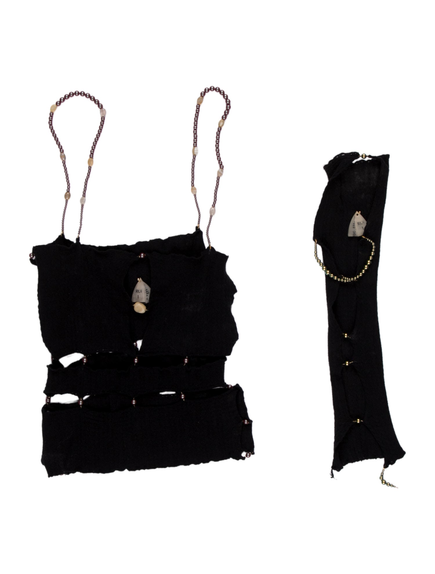 Rui Nylon Strapless Bodysuit