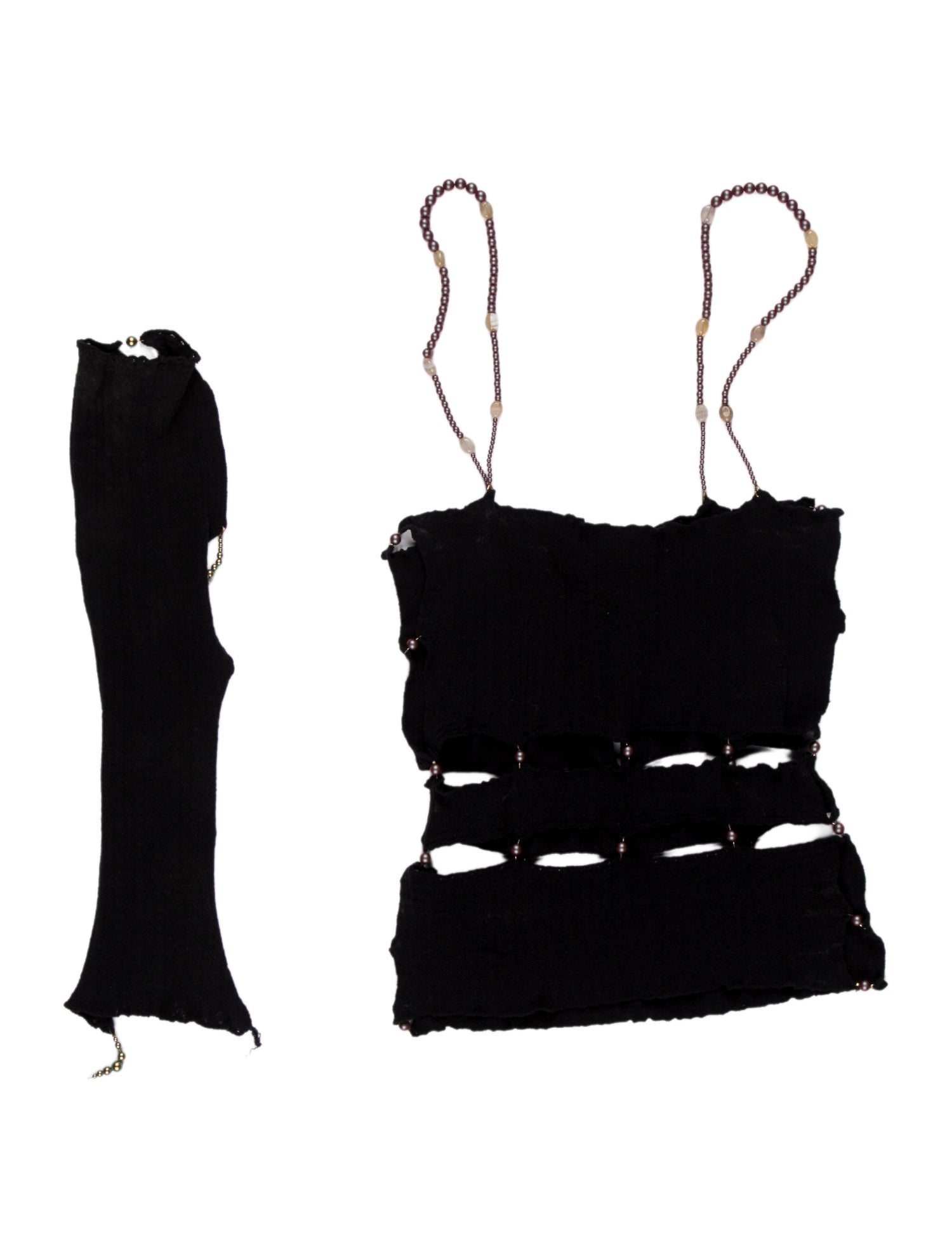 Rui Nylon Strapless Bodysuit