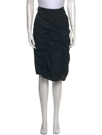 Rui Silk Knee-Length Skirt
