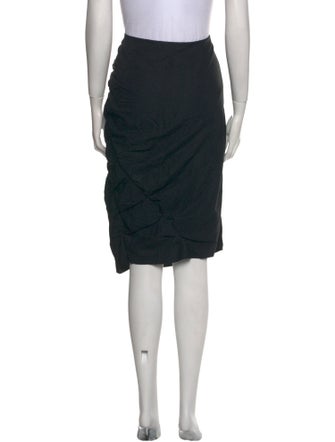 Rui Silk Knee-Length Skirt