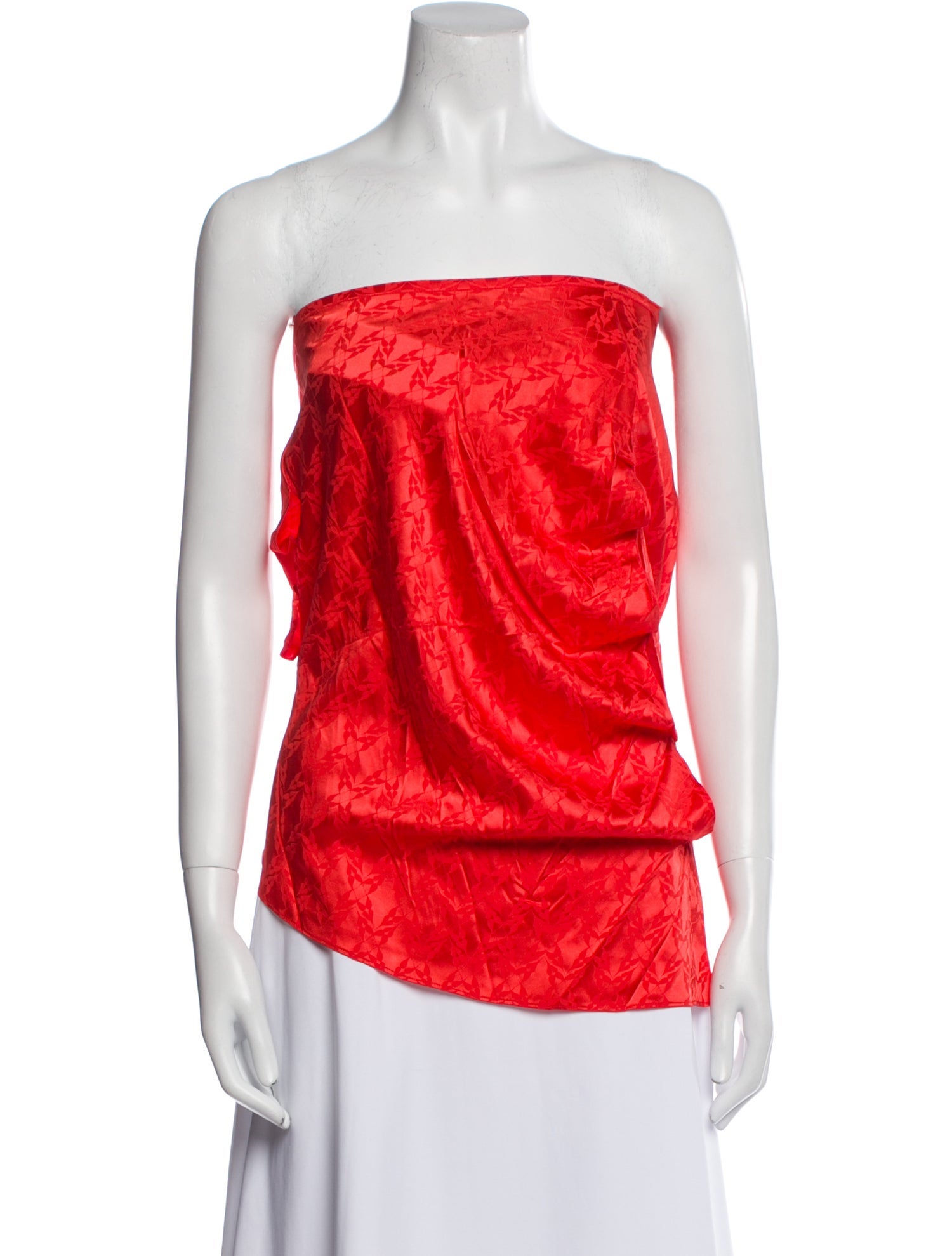 Rui Silk Strapless Top