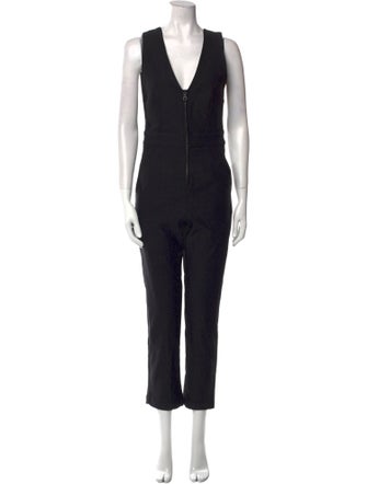Rivet Utility V-Neck Jumpsuit