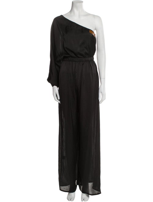 Rivet Utility One-Shoulder Jumpsuit