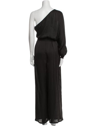 Rivet Utility One-Shoulder Jumpsuit