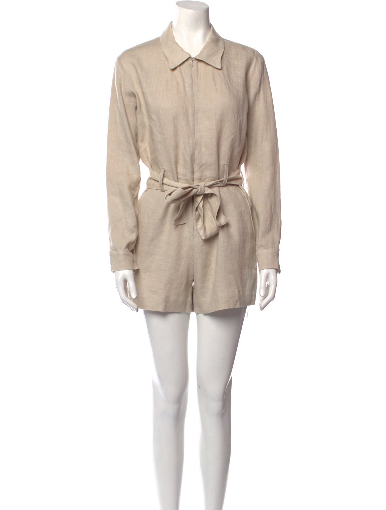 Rivet Utility Linen Romper