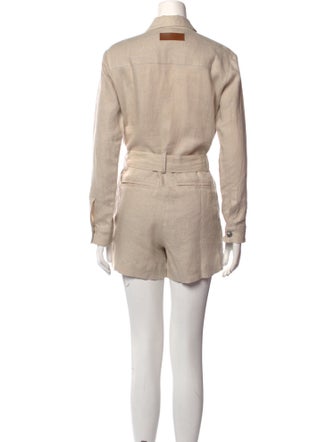 Rivet Utility Linen Romper