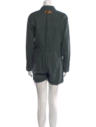 Rivet Utility Linen Romper