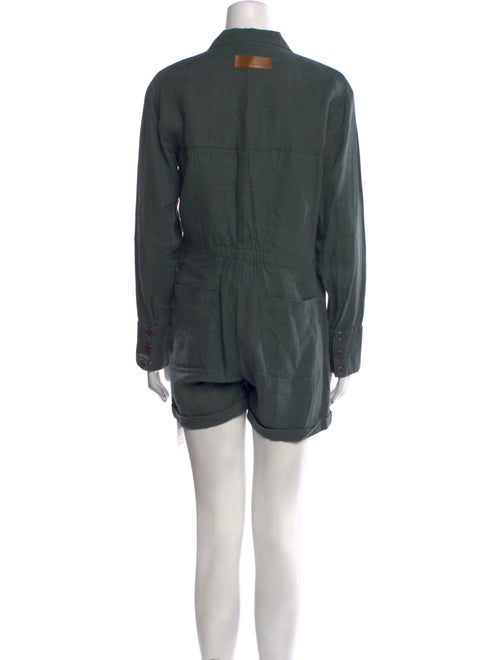 Rivet Utility Linen Romper