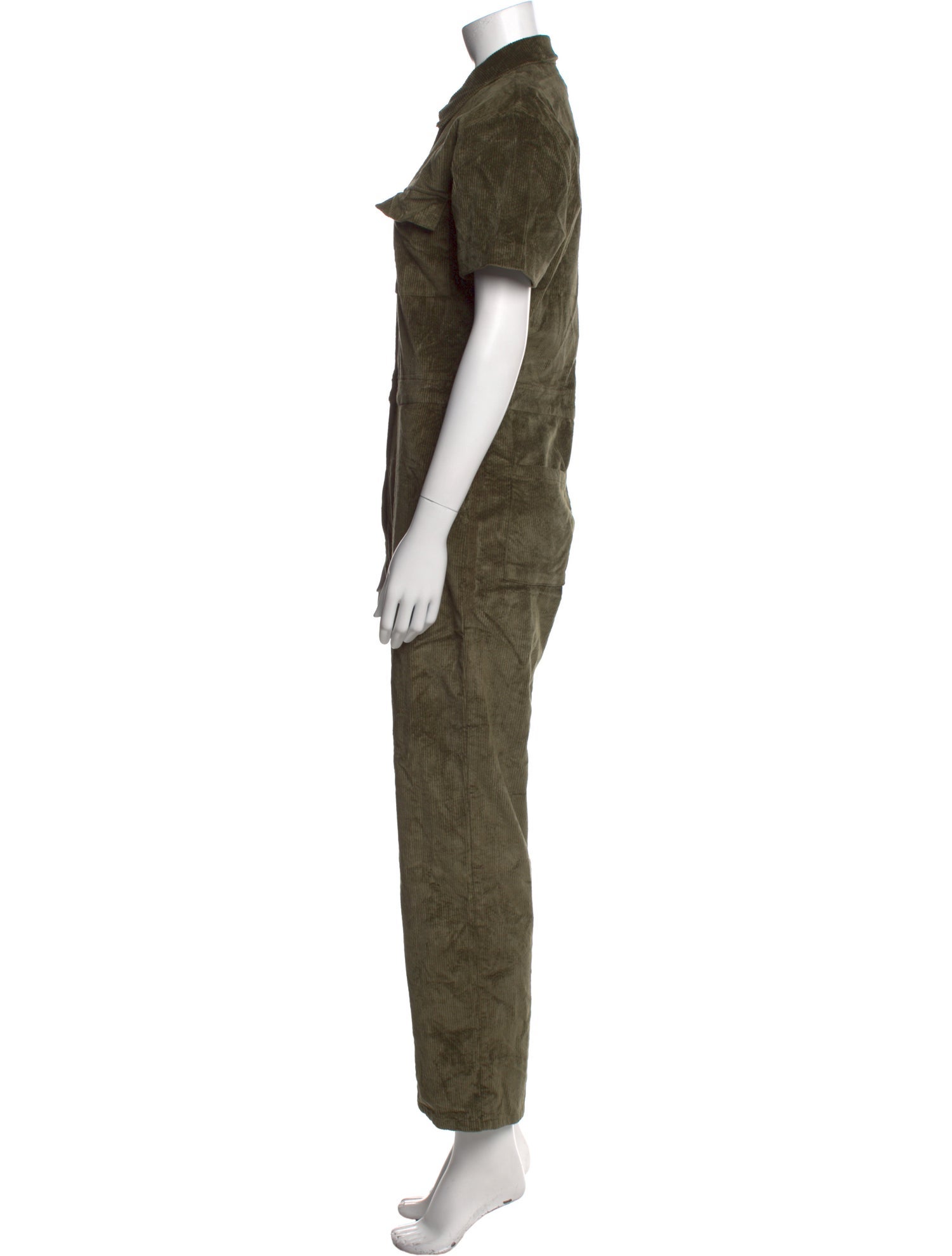 Rivet Utility Corduroy Jumpsuit