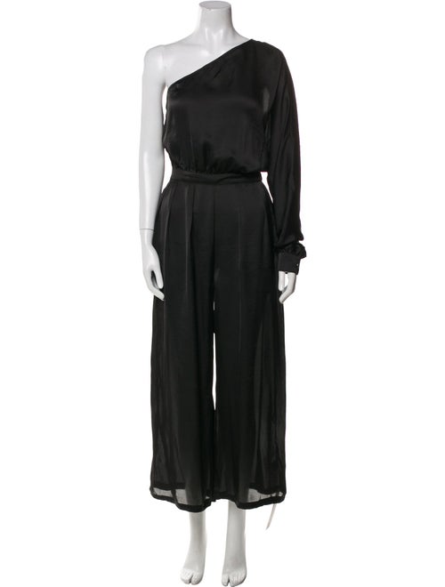 Rivet Utility One-Shoulder Jumpsuit