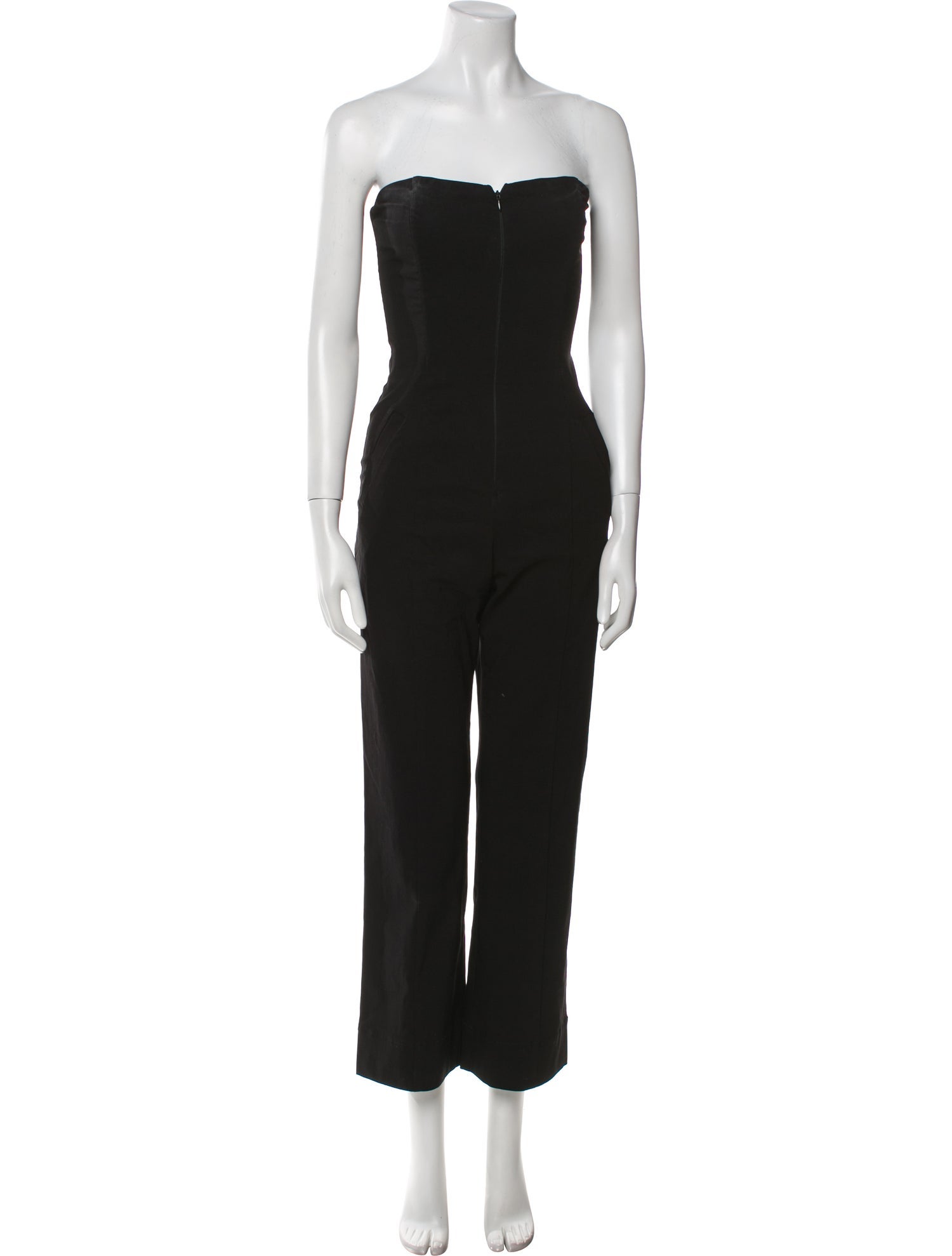 Rivet Utility Strapless Jumpsuit