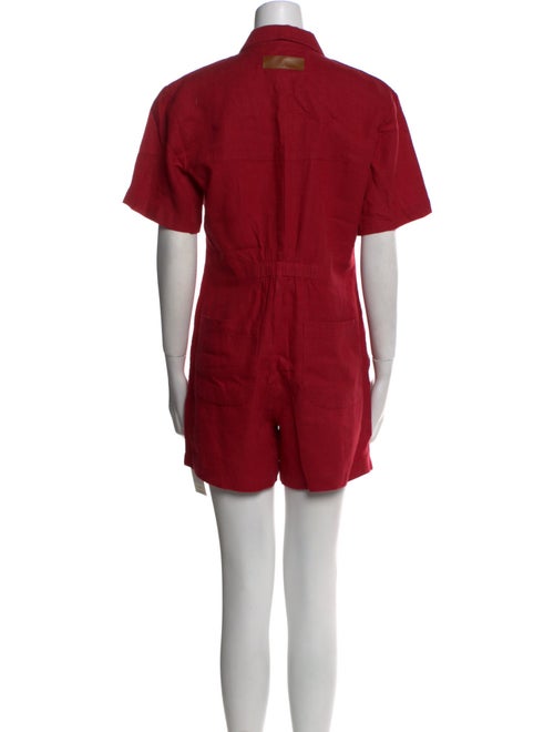 Rivet Utility Linen Romper