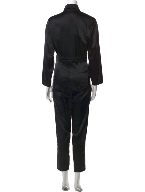Rivet Utility Silk Jumpsuit