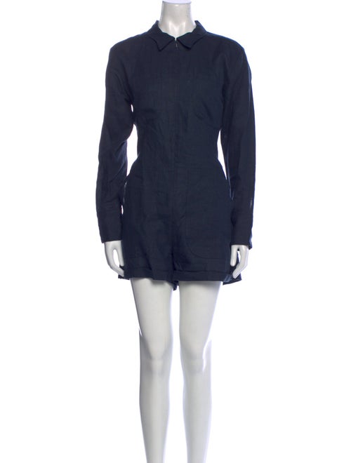 Rivet Utility Linen Romper