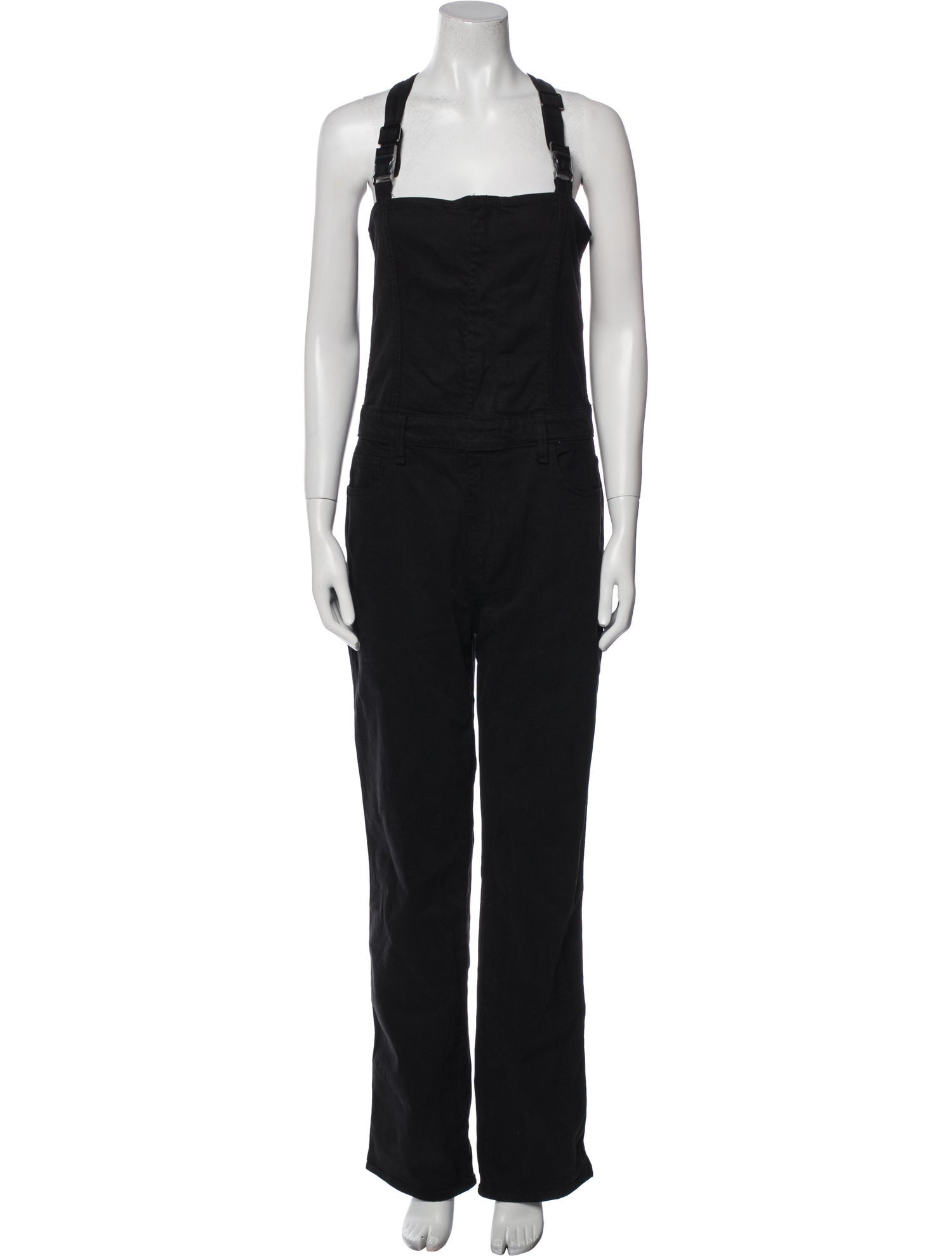 Rivet Utility Square Neckline Jumpsuit
