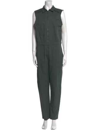Rivet Utility V-Neck Jumpsuit