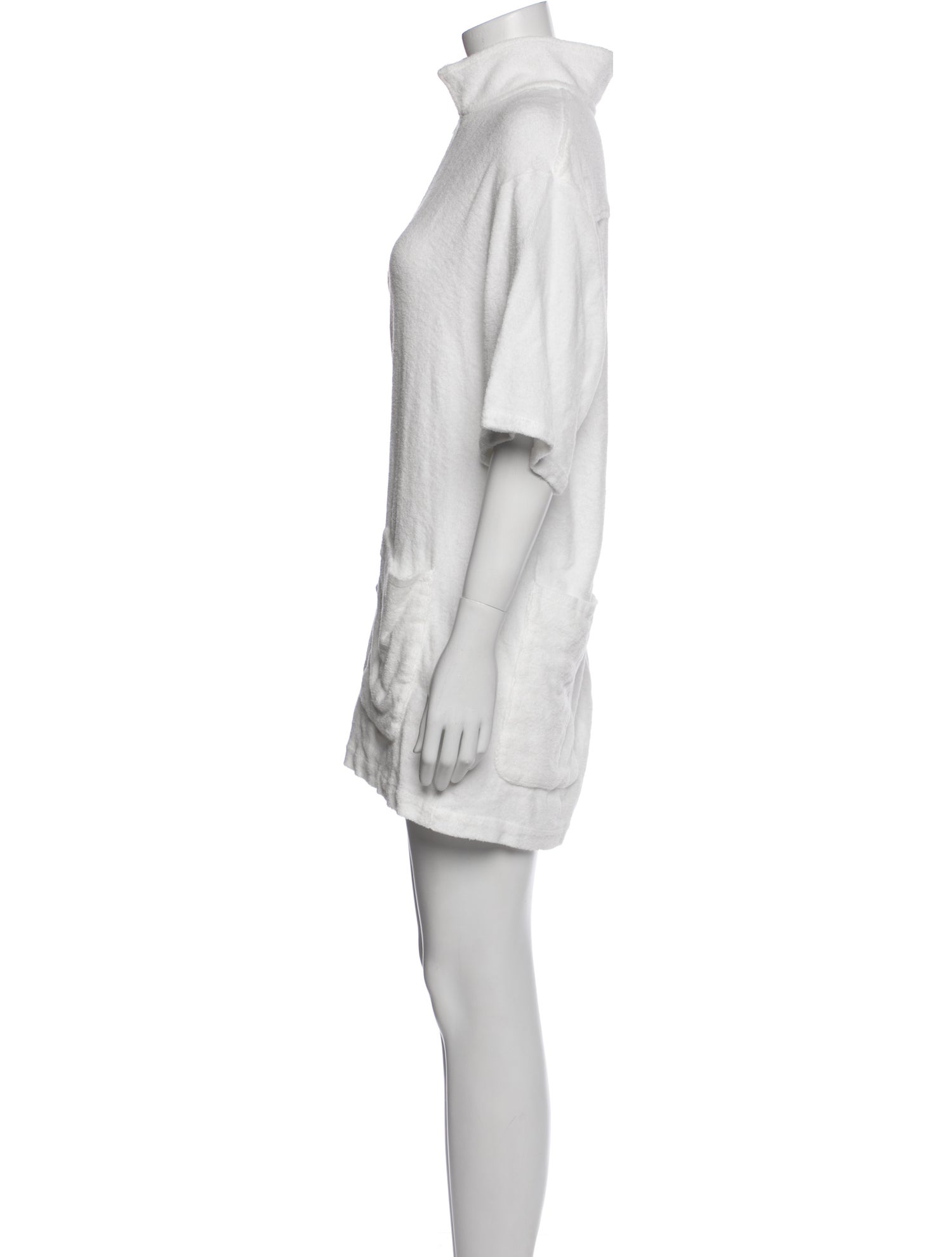 Rivet Utility Mock Neck Romper