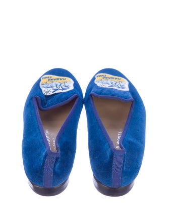 Stubbs & Wootton Velvet Smoking Slipper