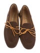 Stubbs & Wootton Suede Round-Toe Loafers