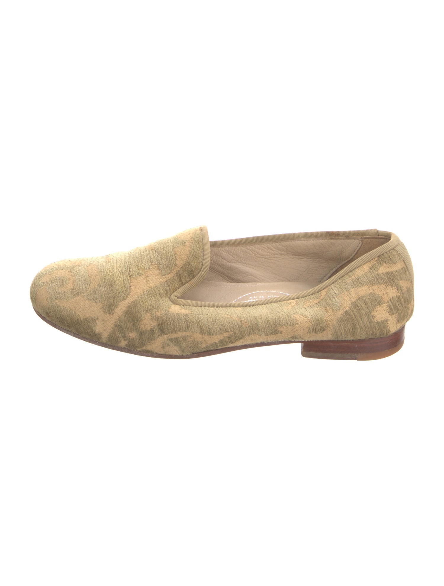 Stubbs & Wootton Suede Printed Loafers