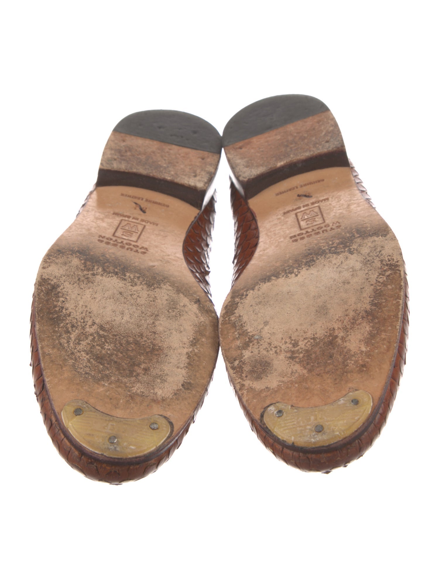 Stubbs & Wootton Crocodile Animal Print Loafers