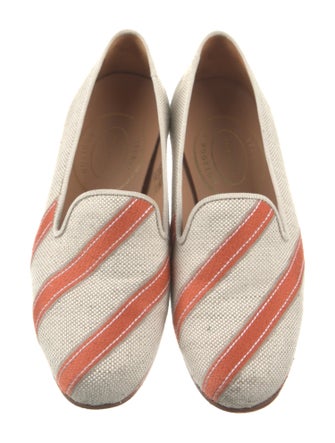 Stubbs & Wootton Canvas Printed Flats