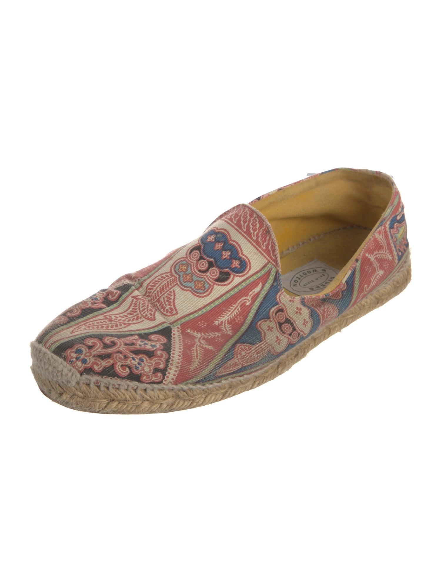 Stubbs & Wootton Canvas Printed Espadrilles