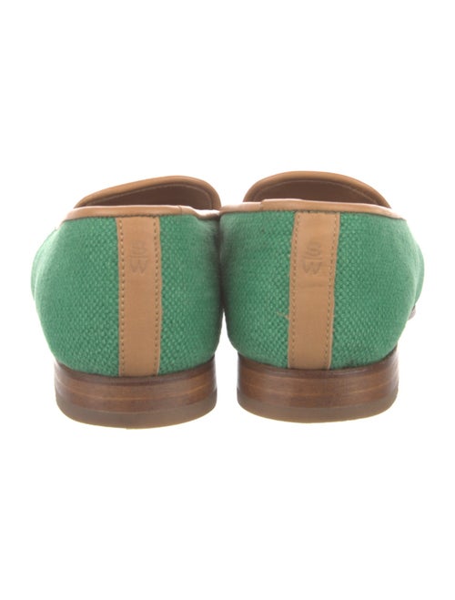 Stubbs & Wootton Canvas Embroidered Accent Loafers