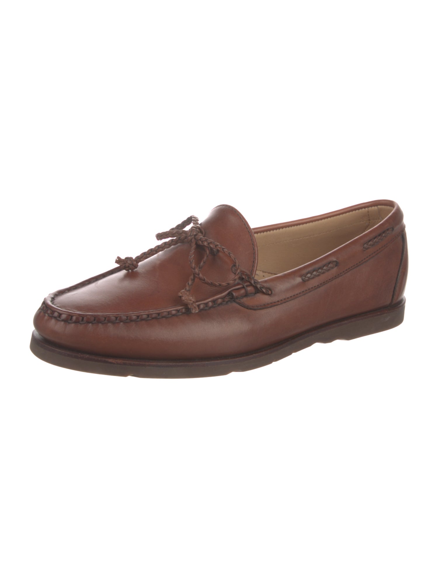 Stubbs & Wootton Leather Loafers