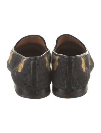 Stubbs & Wootton Canvas Printed Loafers