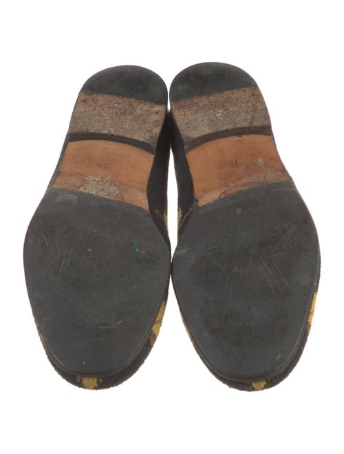 Stubbs & Wootton Canvas Printed Loafers