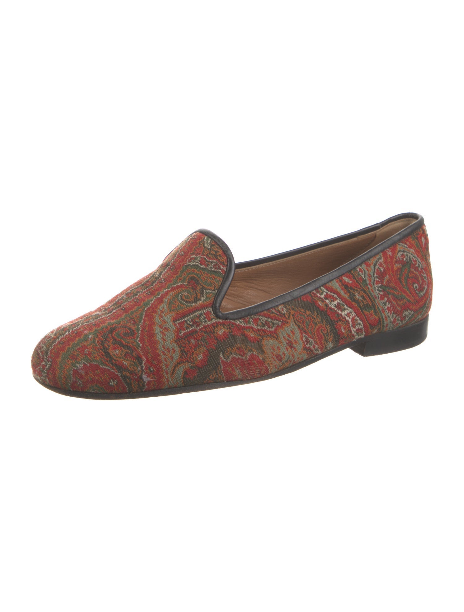 Stubbs & Wootton Printed Loafers