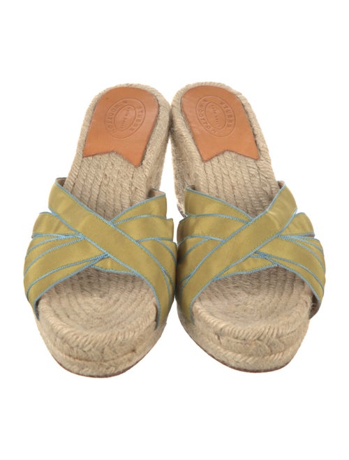 Stubbs & Wootton Grosgrain Trim Espadrilles