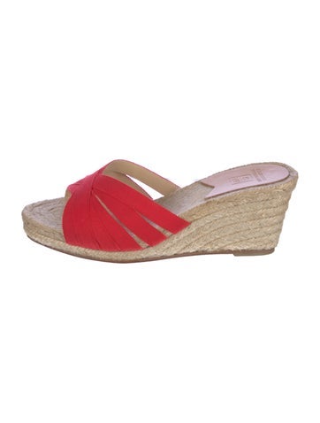 Stubbs & Wootton Sandals Straw Espadrilles 7